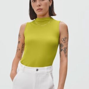 Everlane Women's Lime Green Tank Top